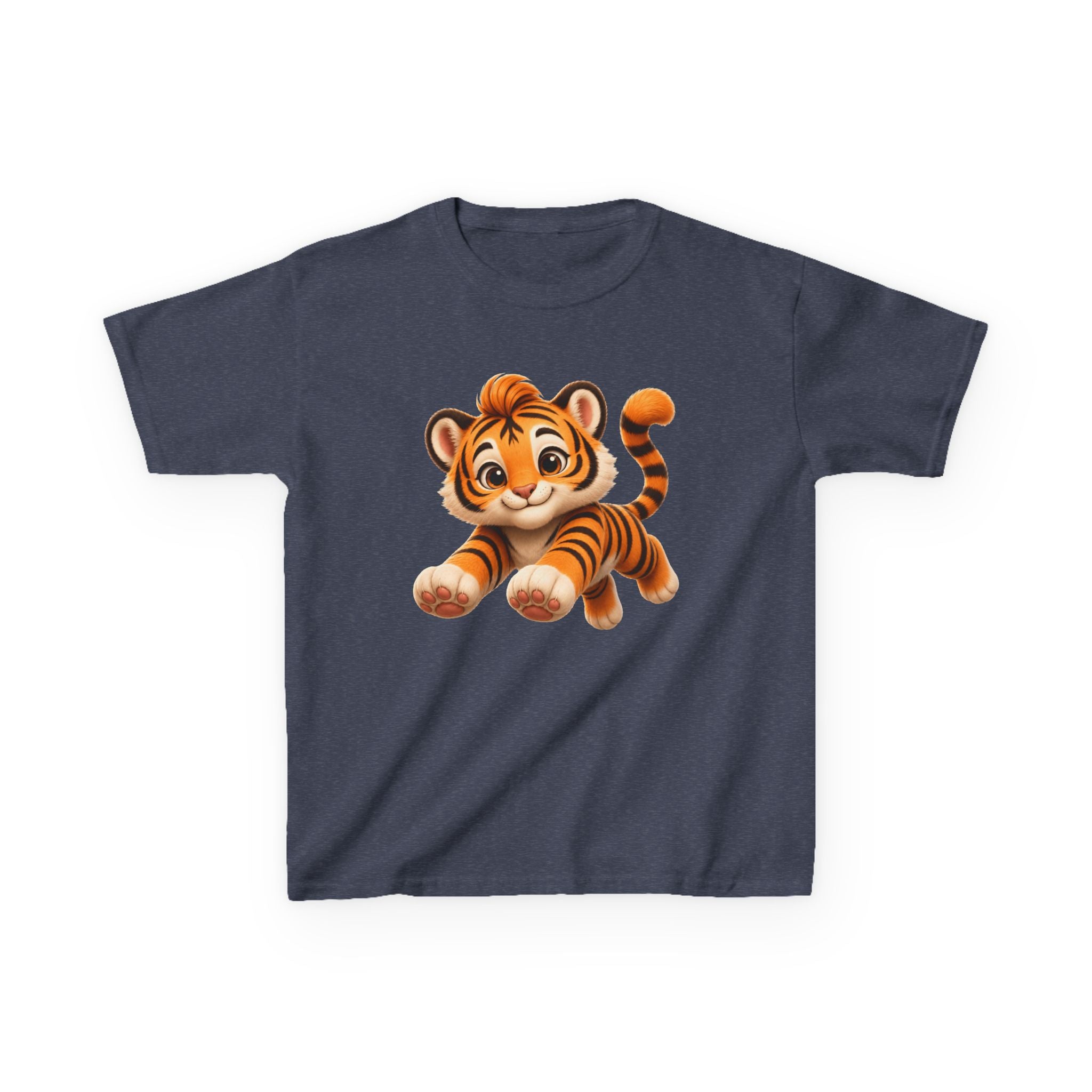 Kids Tee — Cute Cartoon Tiger Shirt for Toddlers & Children