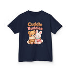 Kids Animal T-Shirt – Cuddle Buddies Bear & Bunny Graphic Tee