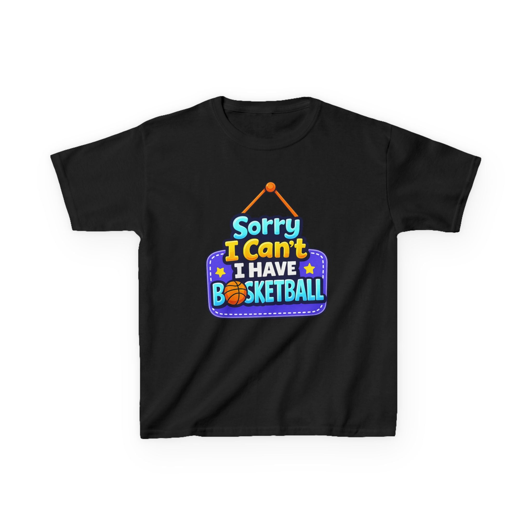 Sorry I Can't I Have Basketball - Kids T Shirt