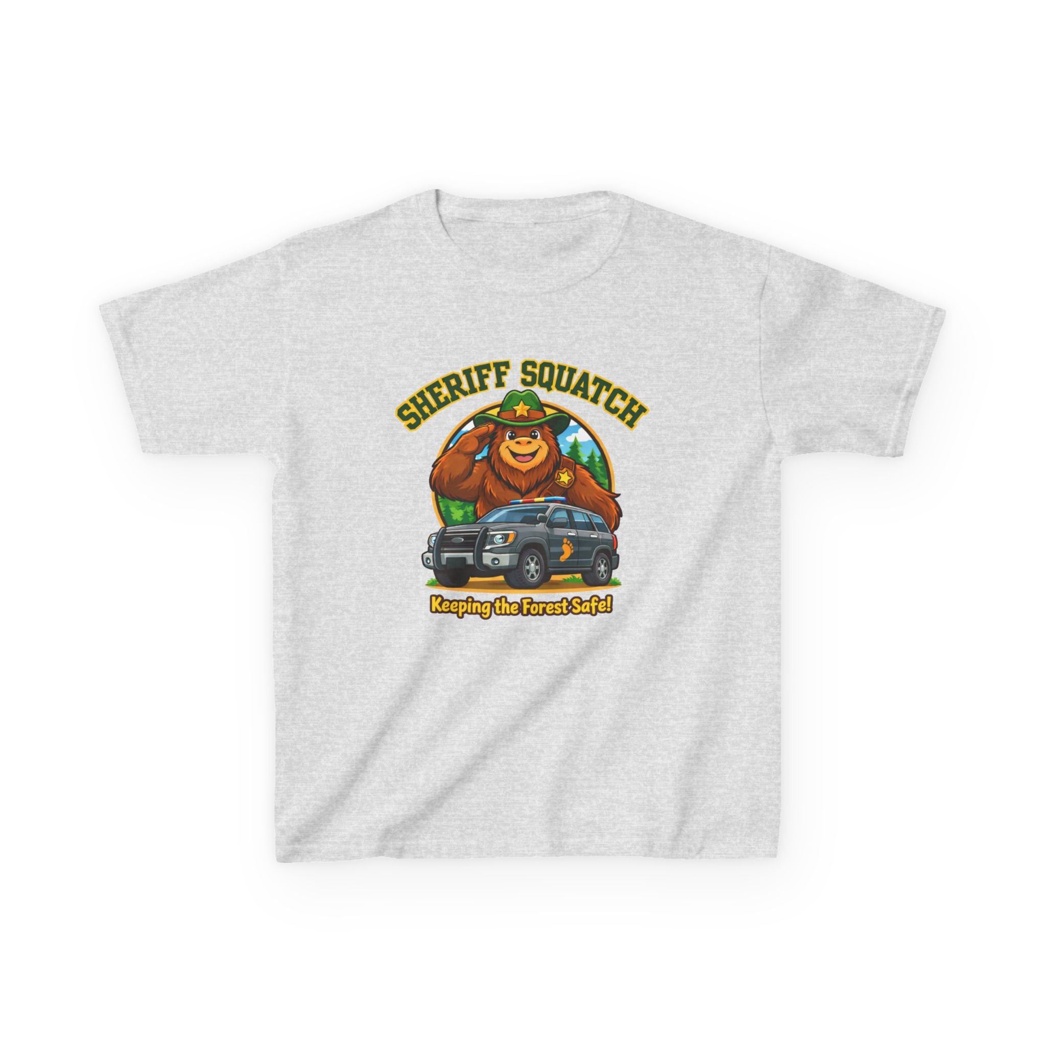 Kids Bigfoot T-Shirt – Sheriff Squatch Graphic Tee