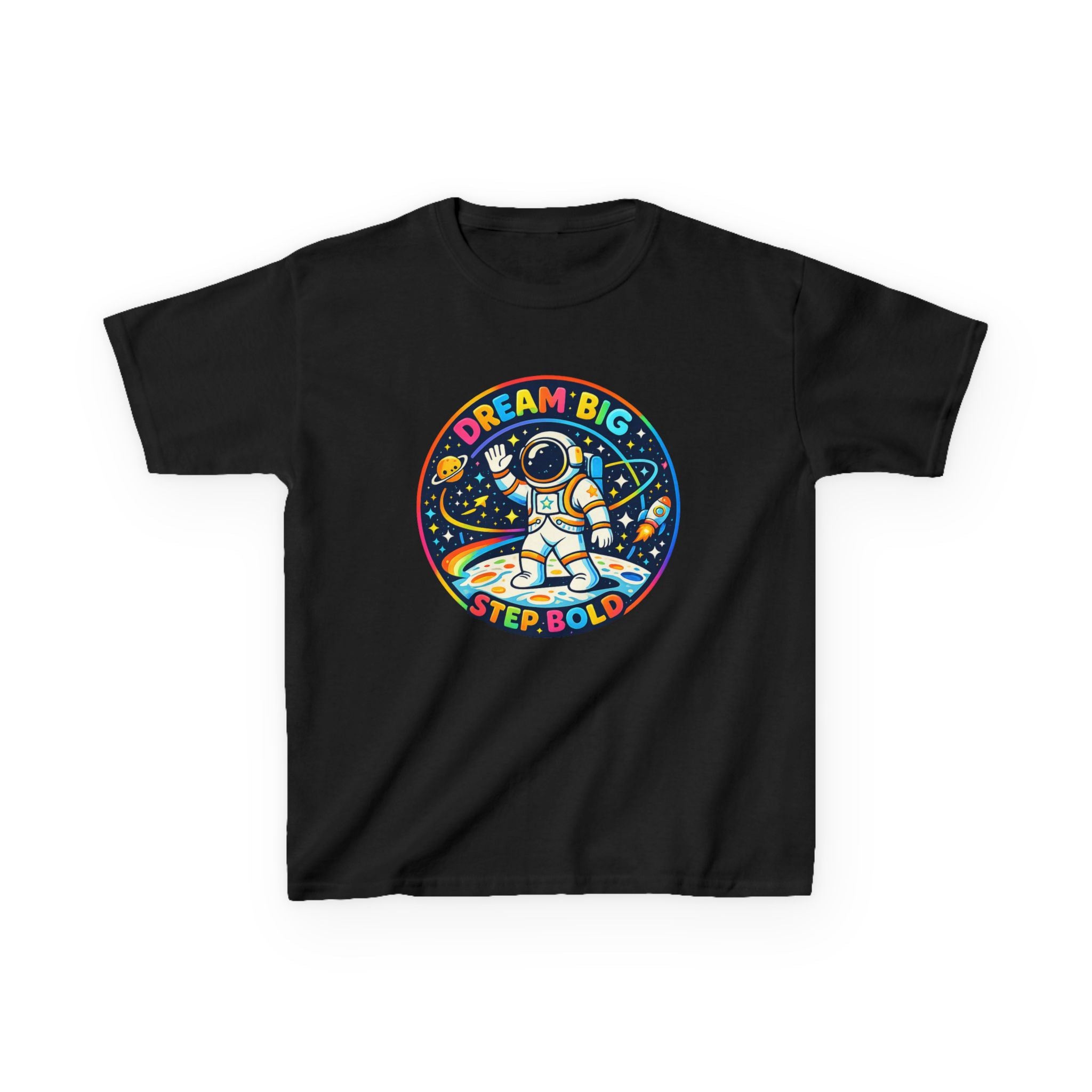 Cartoon Astronaut - Kids T Shirt