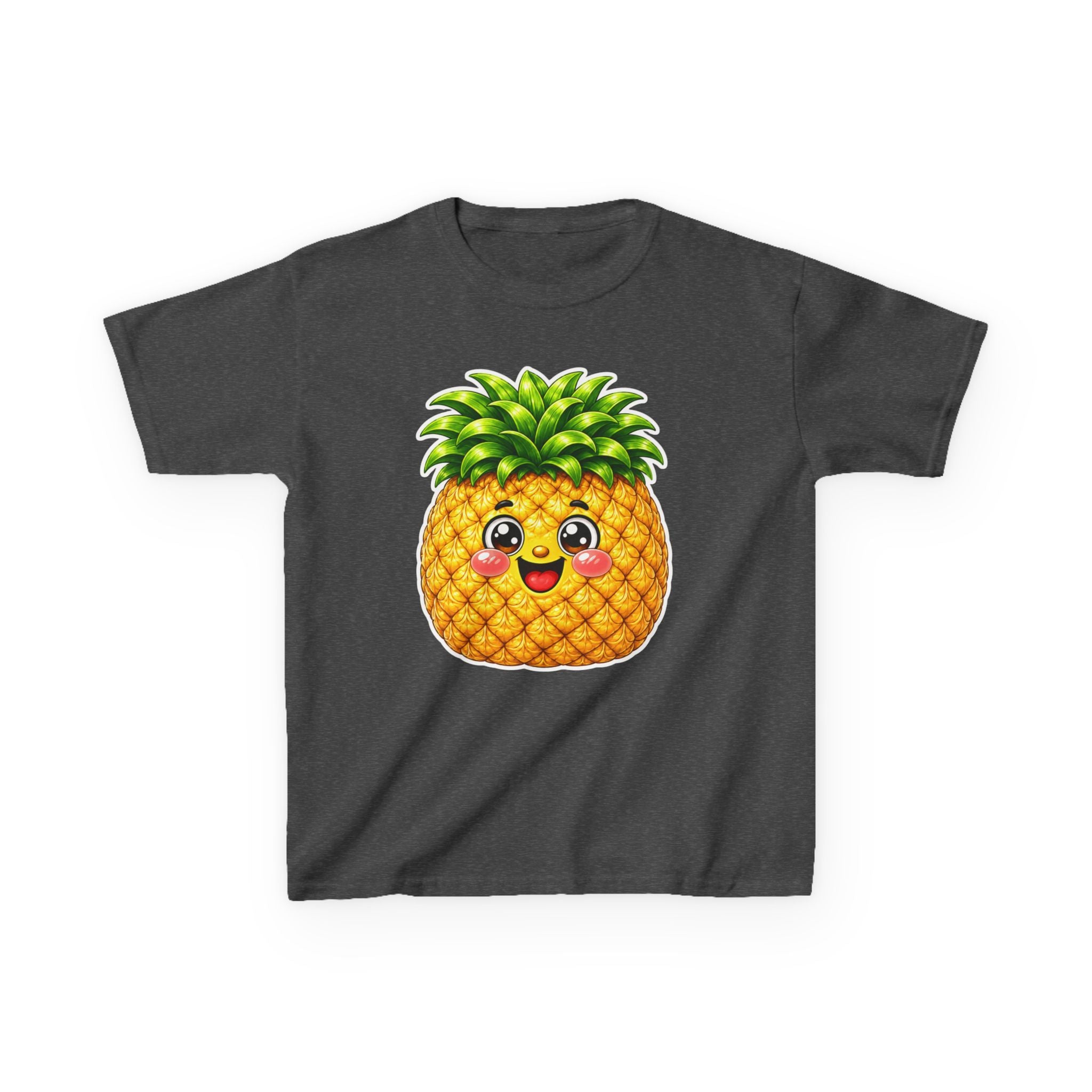 Kids Pineapple T-Shirt — 'So Sweet' Cute Pineapple Face Fruit Graphic Tee
