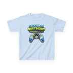 Kids Loading Birthday T-Shirt — 'Loading Birthday' Video Game Controller Graphic Tee