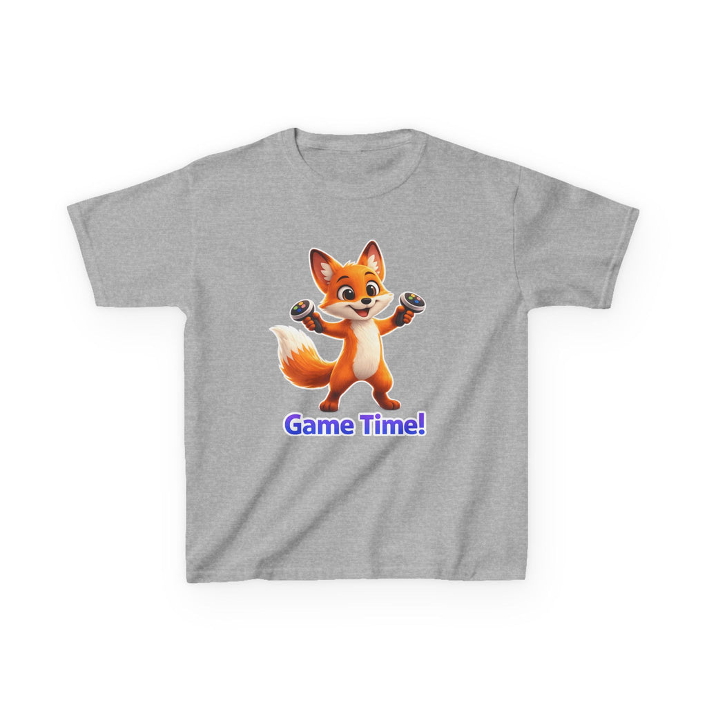 Kids Gamer T-Shirt – Fox Game Time Graphic Tee