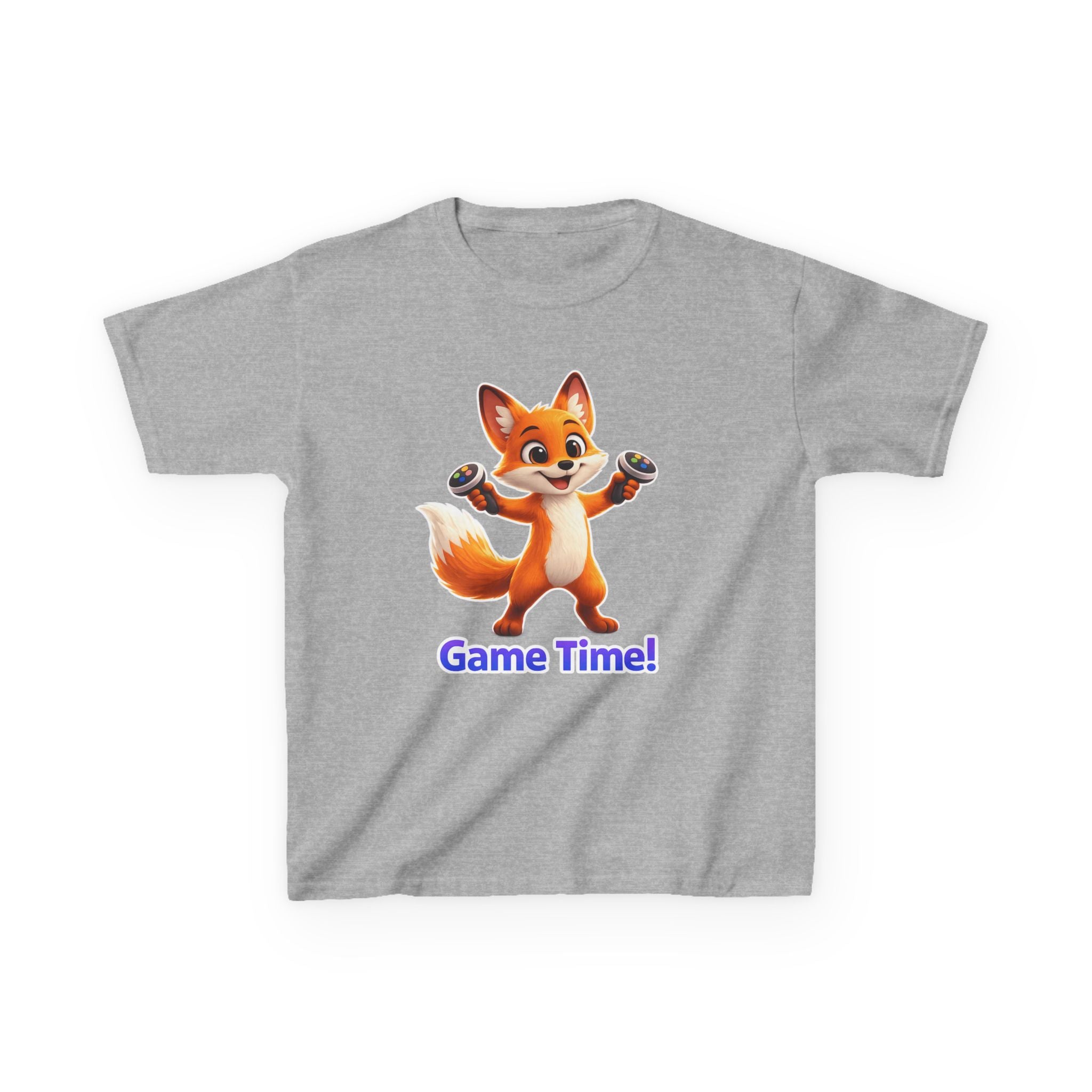 Kids Gamer T-Shirt – Fox Game Time Graphic Tee