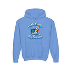 Kidxtr™ Kids Coder Hoodie — 'Little Coder, Big Dreams' Graphic Hoodie