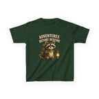 Kids Raccoon T-Shirt — 'Adventures Before Bedtime' Lantern Graphic Tee