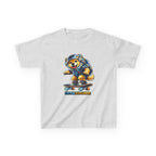 Kids Skateboard T-Shirt — 'Little Explorer' Skateboarding Puppy Graphic Tee