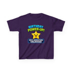 Kids Birthday Gamer T-Shirt – Level Up Graphic Tee