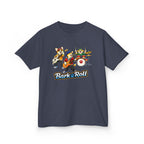 Kids Music T-Shirt — 'Bark & Roll' Puppy Band Graphic Tee