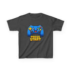 Kids Game Controller T-Shirt — 'Press Start' Gaming Graphic Tee