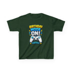 Kids Birthday T-Shirt — 'Birthday Mode On' Gamer Controller Graphic Tee