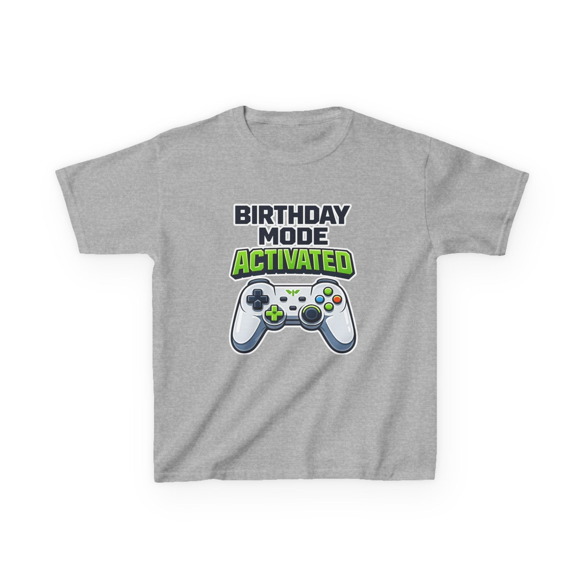 Kids Birthday Gamer T-Shirt – Birthday Mode Graphic Tee
