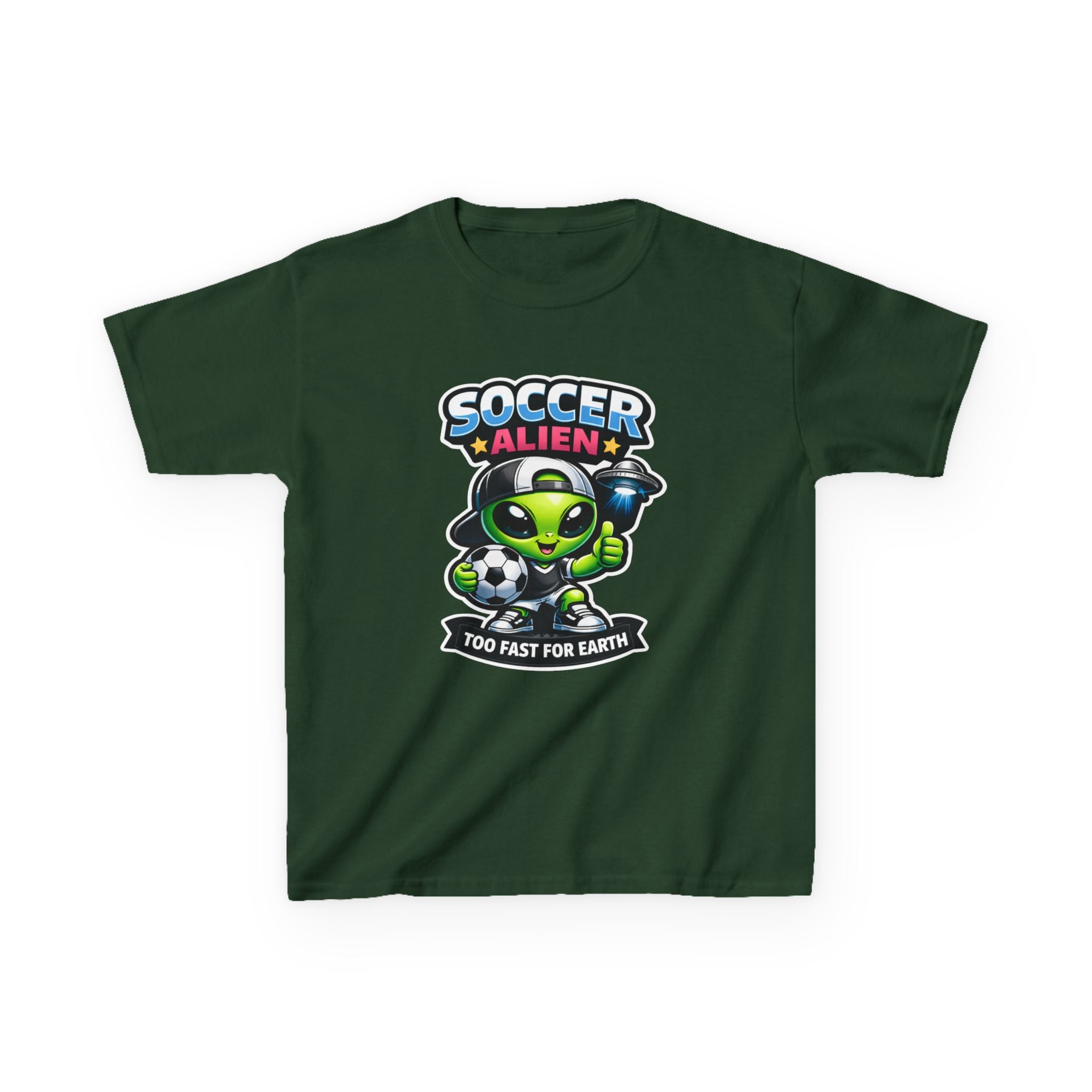 Kids Soccer Alien - Kids T Shirt