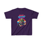 Alien Motorcycle - Kids T Shirt