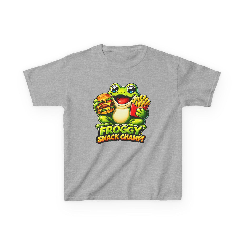 Kids Frog T-Shirt – Froggy Snack Graphic Tee