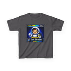 Kids Gaming T-Shirt — 'Mission: 1st Grade' Level Up Astronaut Graphic Tee