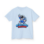 Kidxtr™ Kids Space T-Shirt — 'My Next Goal: The Stars' Astronaut Graphic Tee