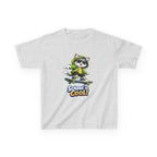 Kids Skateboard Cat T-Shirt – School is Cool Graphic Tee