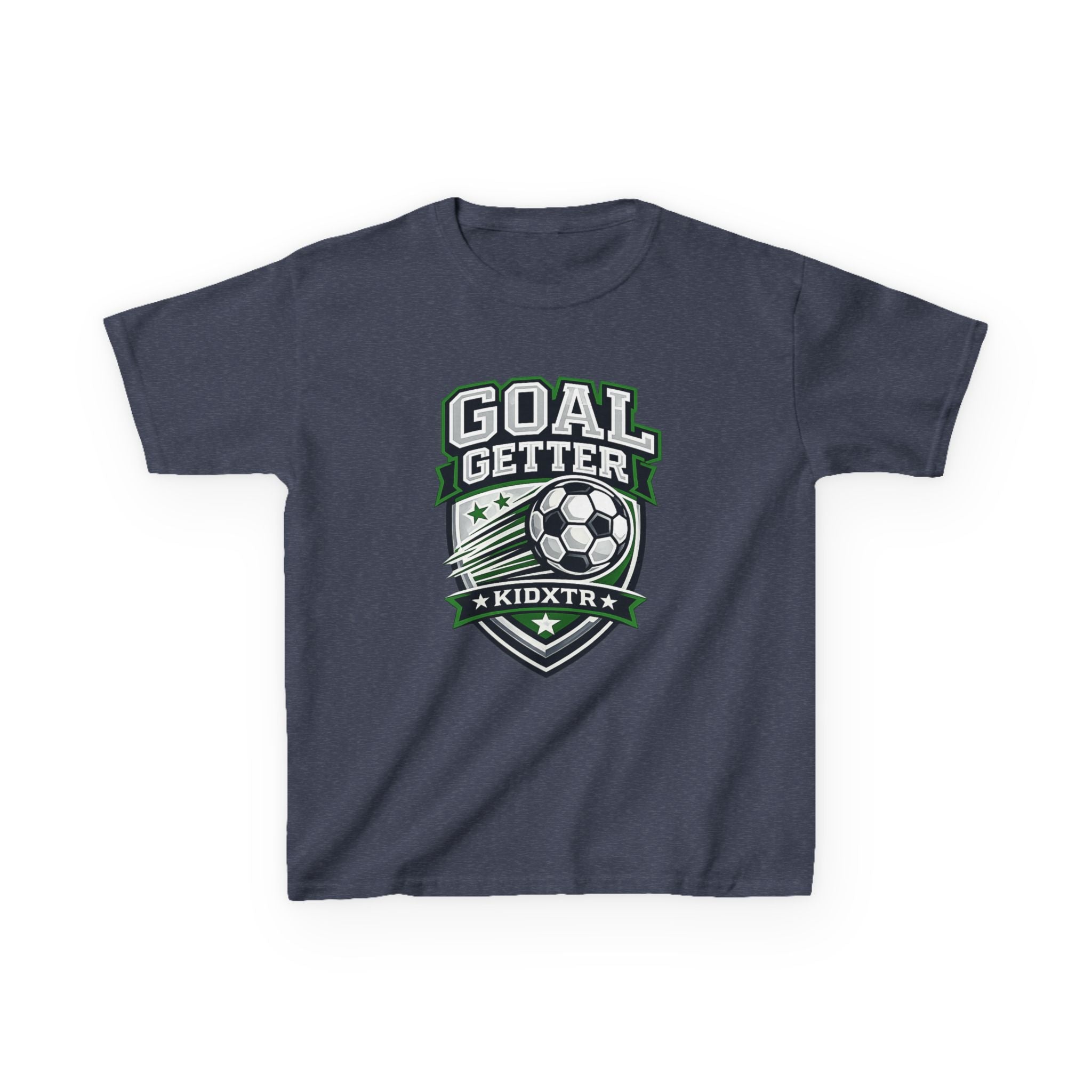 Goal Getter Kids Tee — Soccer Graphic Youth T-Shirt
