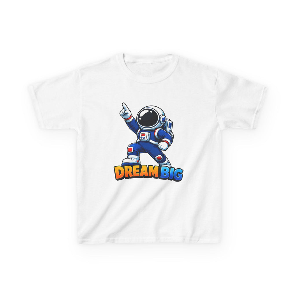 Kids Tee — 'Dream Big' Space Astronaut Graphic