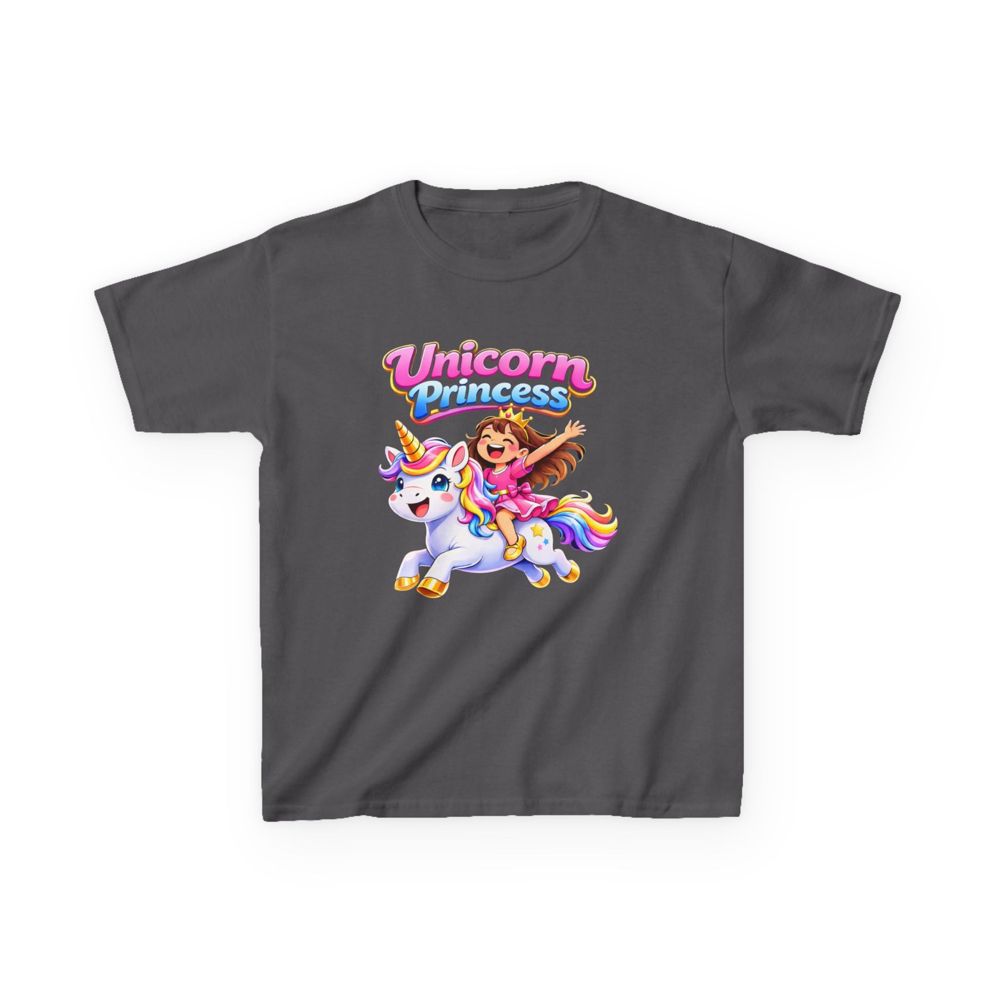 Kids Unicorn T-Shirt – Princess Graphic Tee