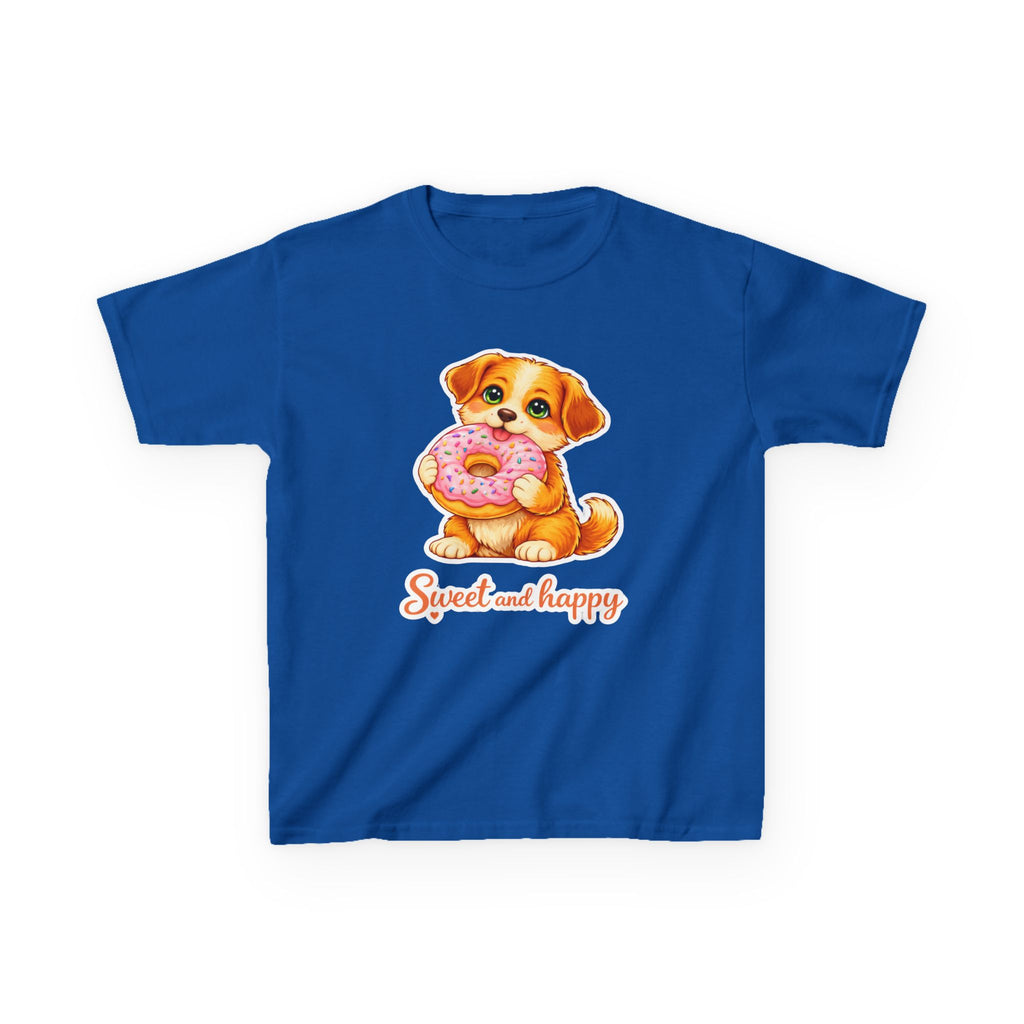 Kids Puppy T-Shirt – Donut Lover Graphic Tee