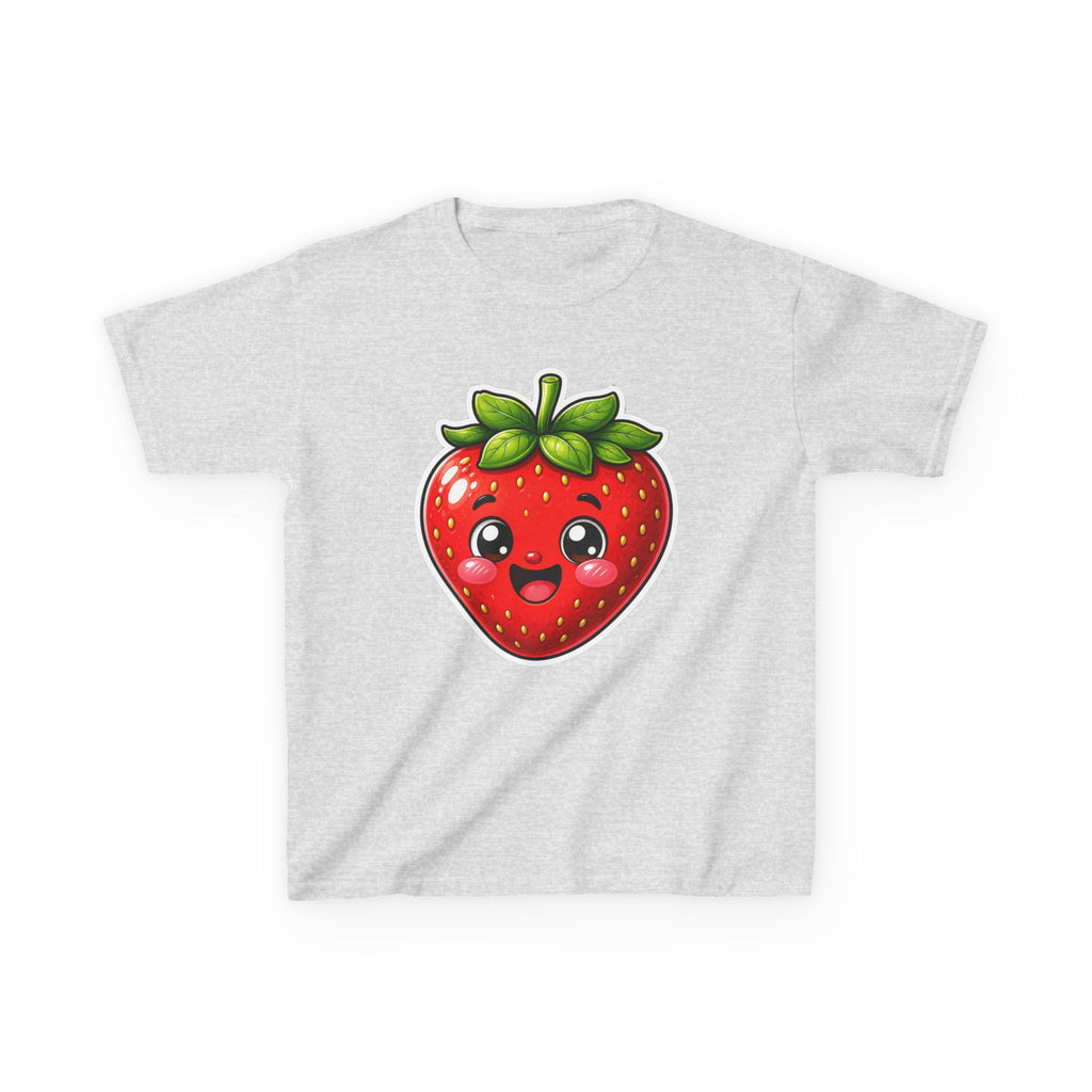 Kids Strawberry T-Shirt — 'So Sweet' Kawaii Fruit Graphic Tee