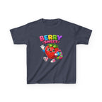 Kids Strawberry T-Shirt — 'Berry Sweet' Cute Strawberry Graphic Tee