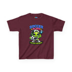 Kidxtr™ Kids Soccer T-Shirt — 'Too Fast for Earth' Alien Soccer Graphic Tee