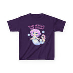 Kids Ocean T-Shirt — 'Make A Splash!' Mermaid & Seahorse Graphic Tee