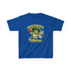 Kids Broccoli T-Shirt — 'Broccoli Power Slam Dunk!' Basketball Veggie Graphic Tee