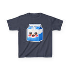 Kids Milk Carton T-Shirt — 'Got Milk?' Cute Kawaii Smiling Milk Carton Graphic Tee