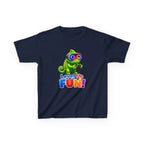 Kids Gaming T-Shirt — 'Level Up Fun!' Chameleon Gamer Graphic Tee