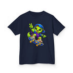 Kids Alien T-Shirt — 'Skate or Alien' Skateboard Graphic Tee