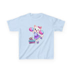 Kids Cheer Kitten T-Shirt — '#1 Cheer Kitten' Cute Cheerleader Cat Graphic Tee