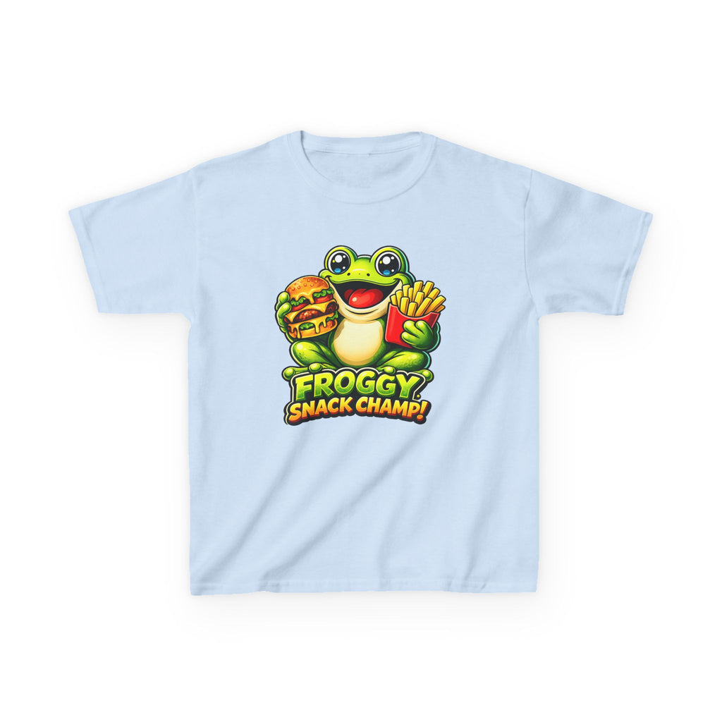 Kids Frog T-Shirt – Froggy Snack Graphic Tee