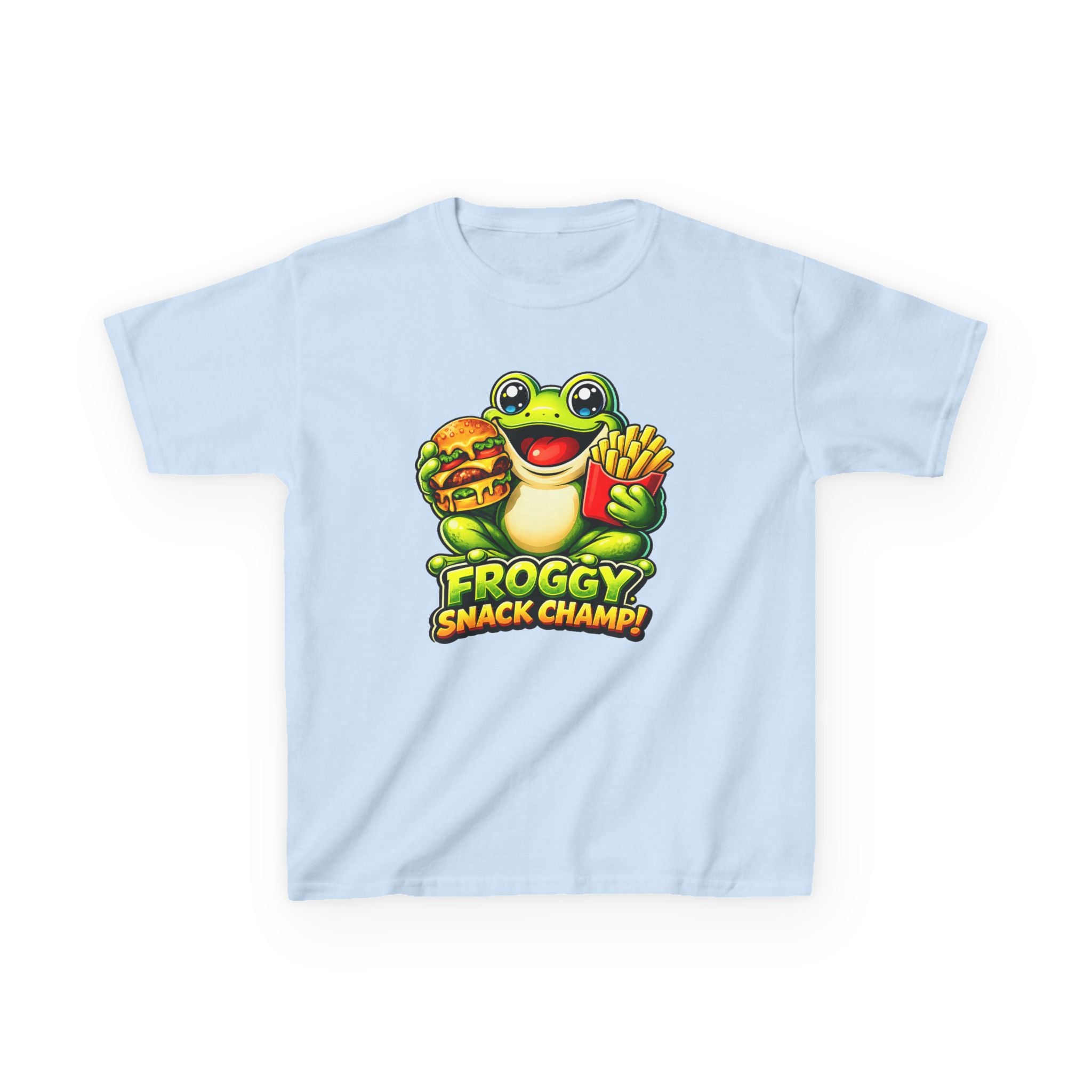 Kids Frog T-Shirt – Froggy Snack Graphic Tee
