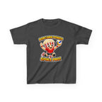 Kids Volleyball T-Shirt — 'Popcorn Power' Spike Pro Graphic Tee