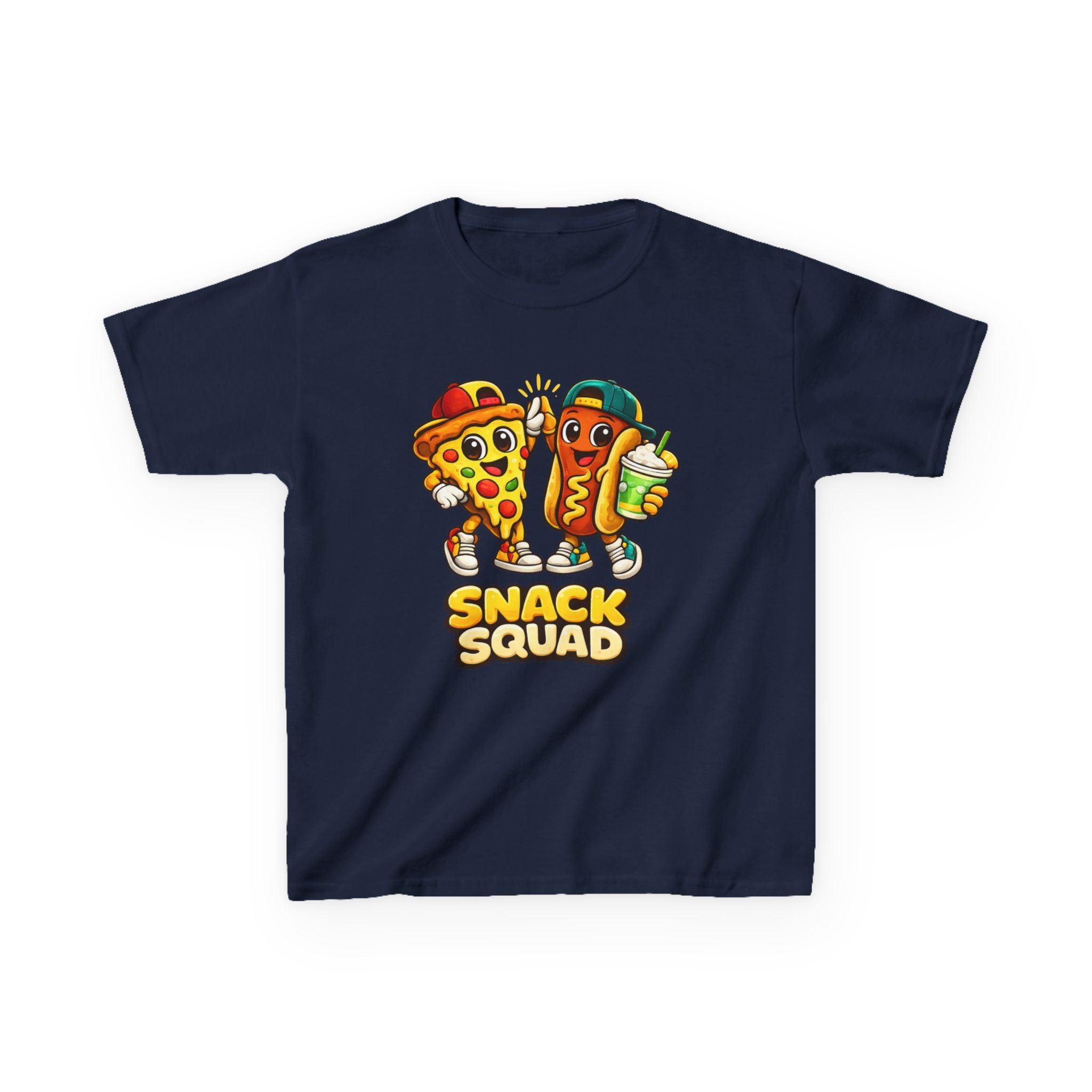 Kids Pizza & Hot Dog T-Shirt — 'Best Friends' Funny Food Graphic Tee