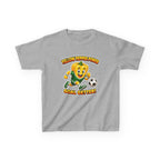Kids Soccer T-Shirt — 'Yellow Pepper Power' Goal Getter Graphic Tee