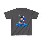 Kidxtr™ Kids Space T-Shirt — 'My Next Goal: The Stars' Astronaut Graphic Tee