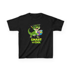 Kids Gecko T-Shirt — 'Smart Is Cool' Cartoon Gecko Graphic Tee