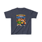 Kids Friendship T-Shirt — 'Best Friends Make Life Better' Cute Bear & Fox Graphic Tee