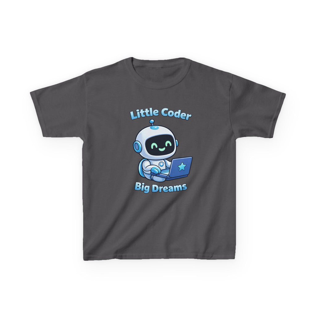 Kids Coding T-Shirt – Little Coder Big Dreams Graphic Tee