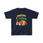 Kids Puppy Dog T-Shirt — 'Sniffing Out Fun!' Cute Puppy Graphic Tee