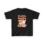 Kids Animal T-Shirt – Cuddle Buddies Bear & Bunny Graphic Tee