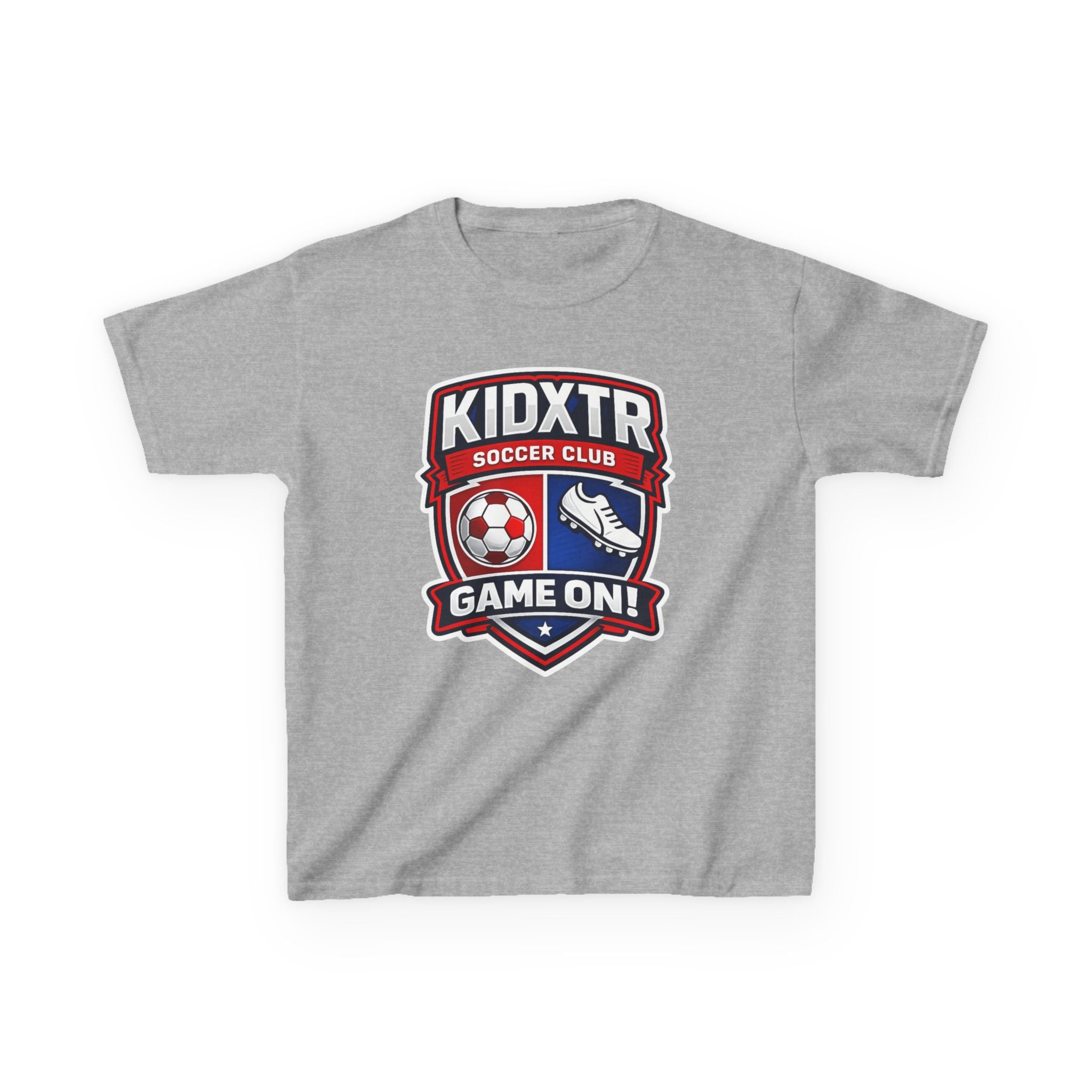 Kids Soccer Tee — Game On! Club Graphic Youth T-Shirt