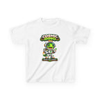 Cosmic Dino Kids T‑Shirt — 'Ready for Launch' Space Dinosaur Tee