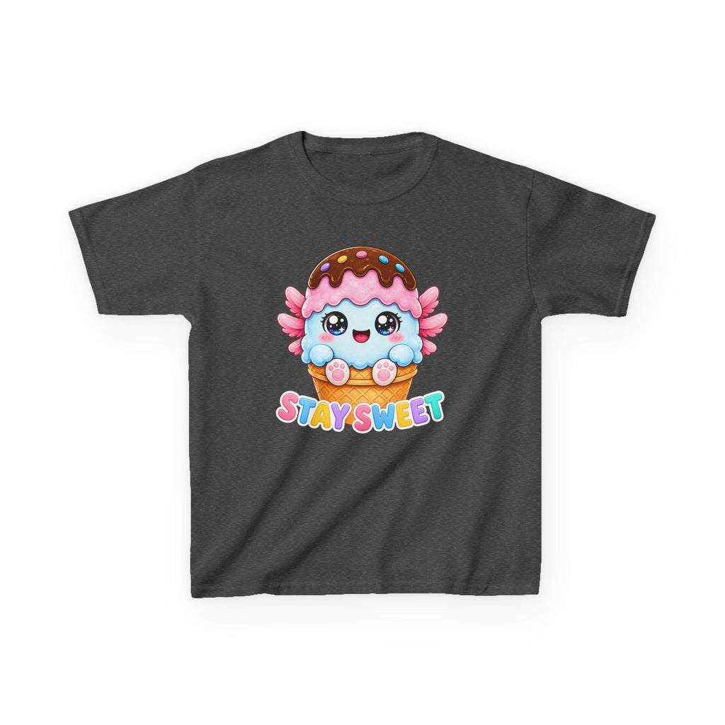 Kids Tee — Kawaii Ice Cream 'Stay Sweet' Graphic